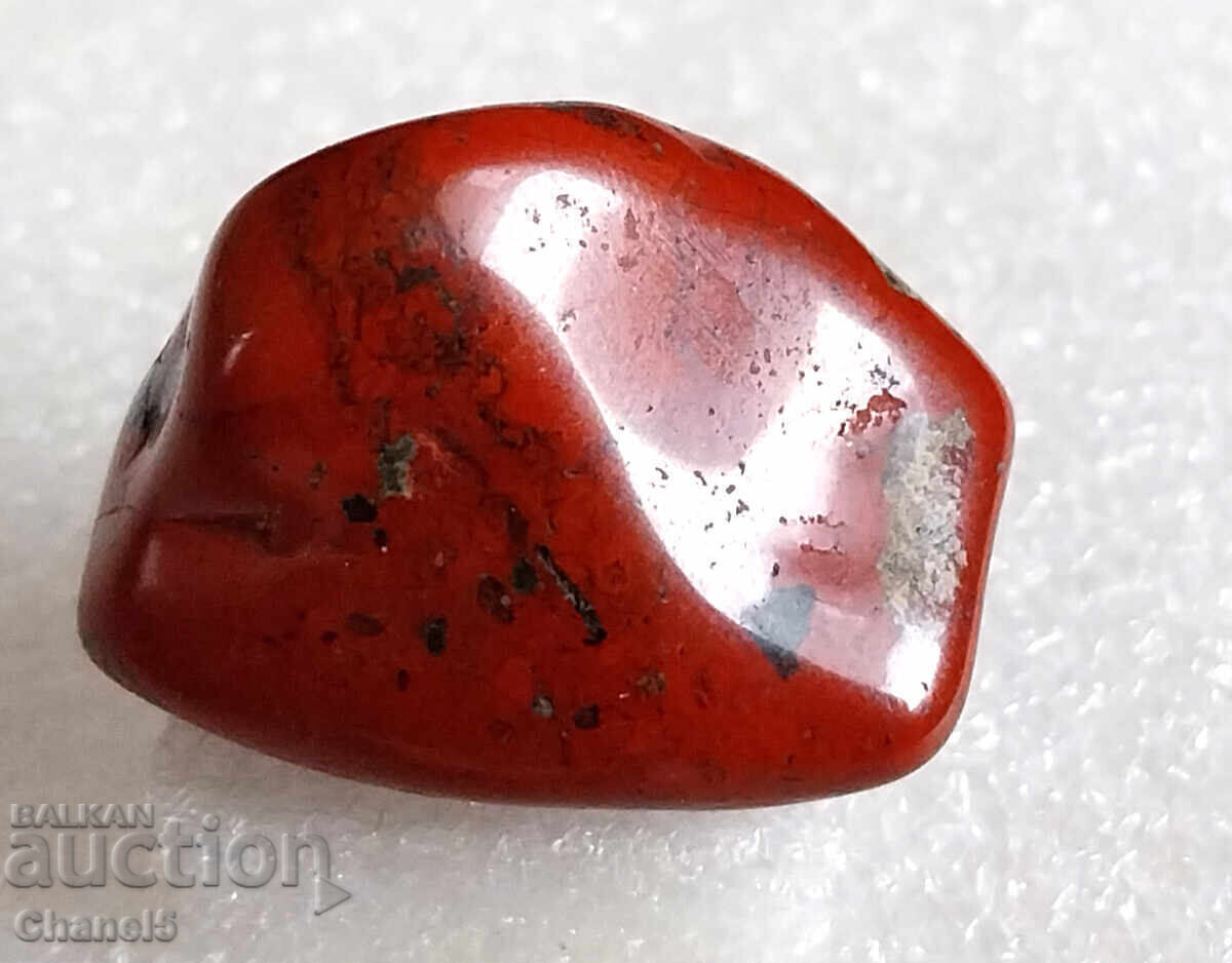 Auction NATURAL RED JASPER - INDIA - 45.60 ct- (658) Auction NATURAL RED JASPER - INDIA - 45.60 ct- (658)
