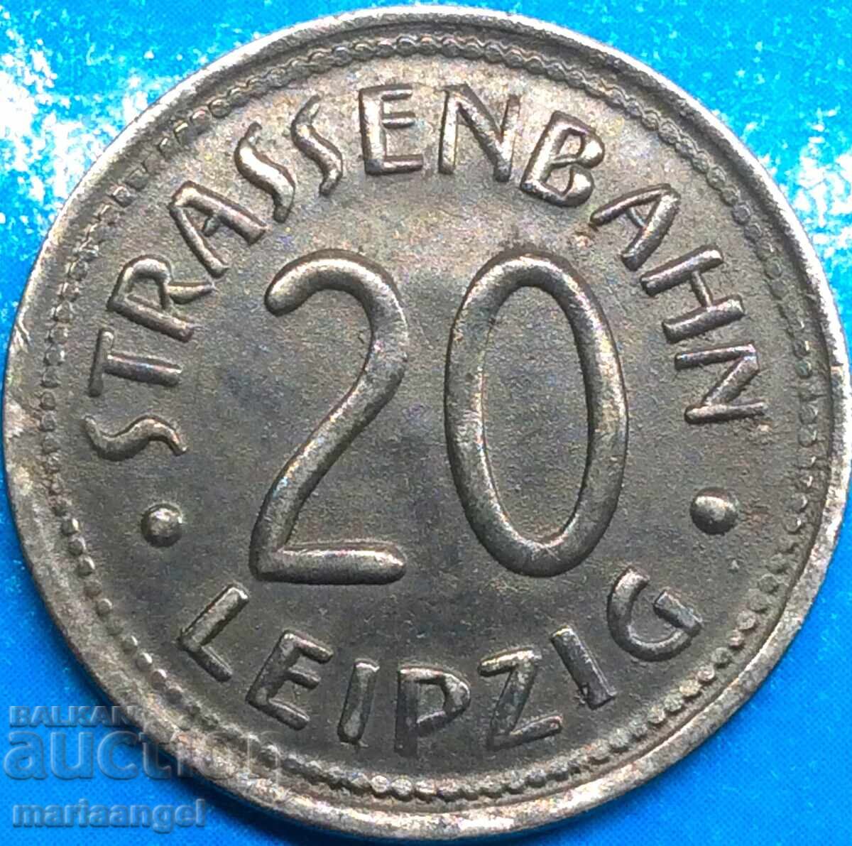 20 pfennig 1918 Germany Leipzig