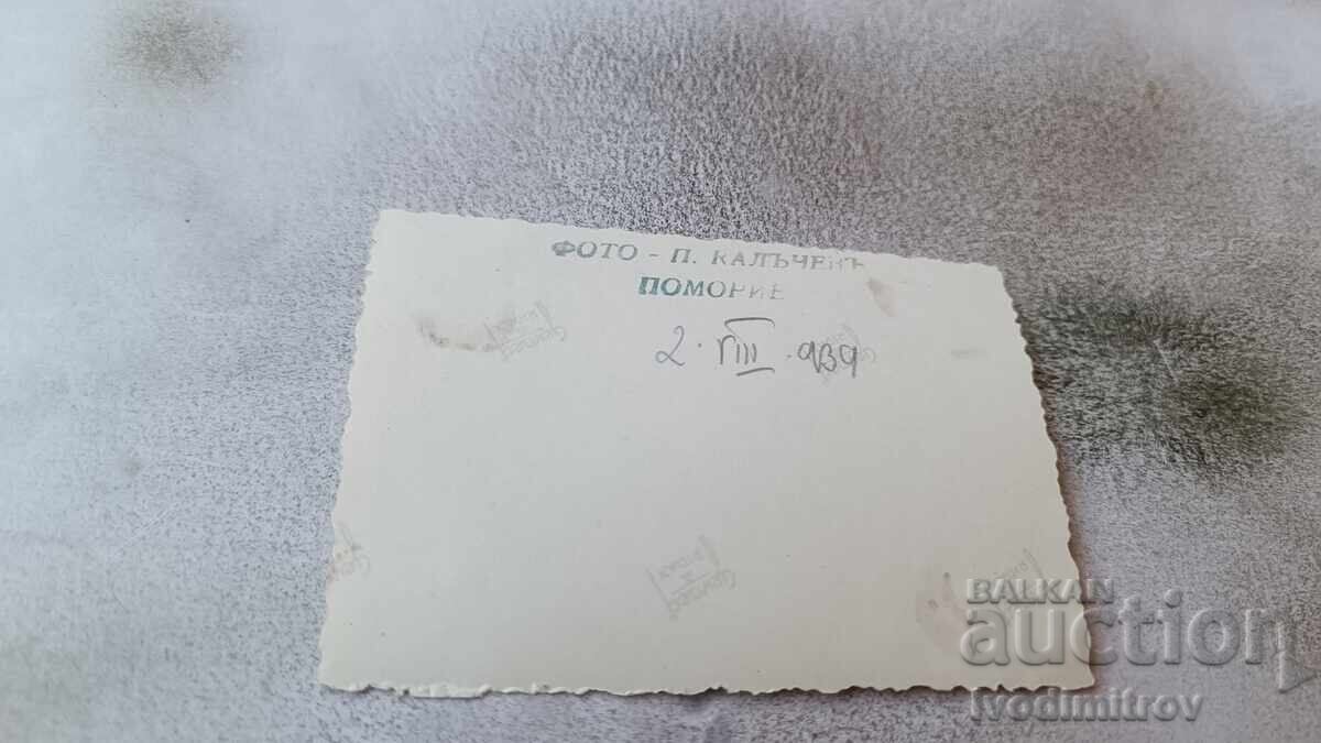 Photo Pomorie Three young girls in swimsuits on the dunes 1939 with price 2.45 BGN | € 1.25 Photo Pomorie Three young girls in swimsuits on the dunes 1939 with price 2.45 BGN | € 1.25