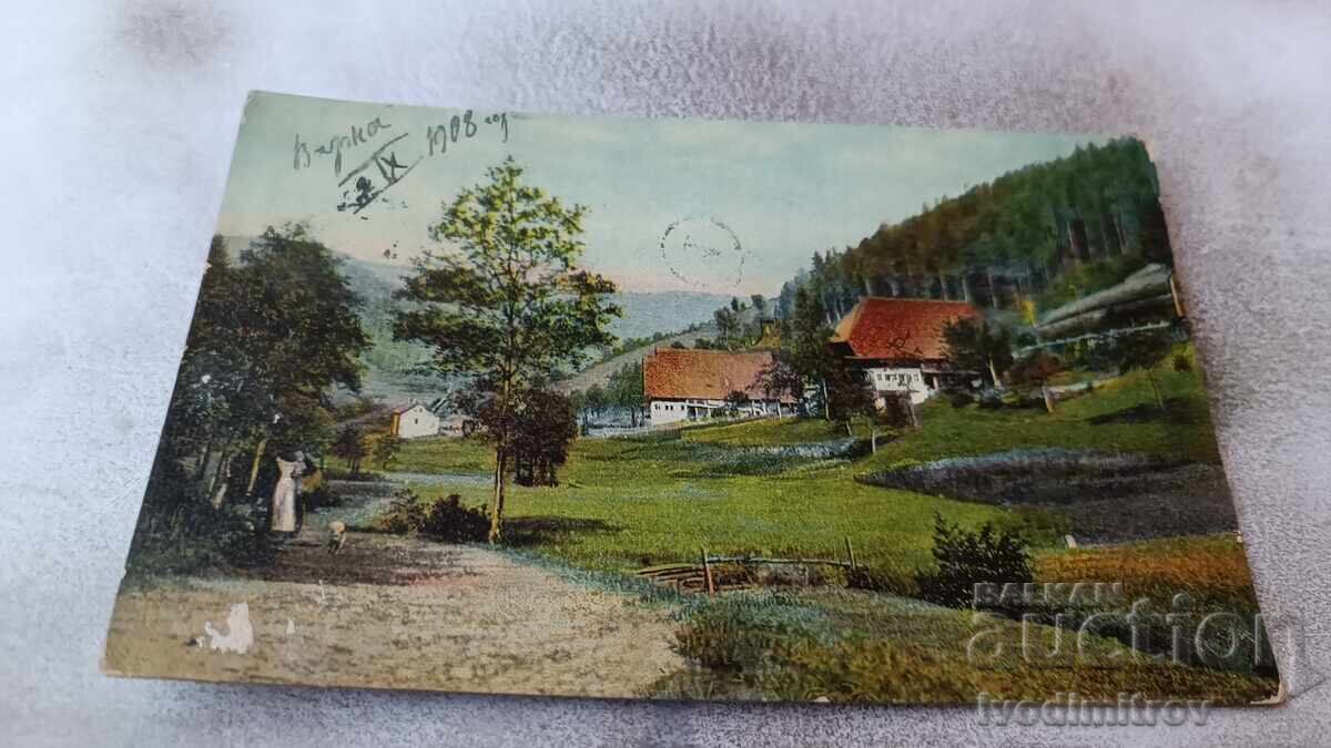 Postcard Rural Idyll Varna 1908