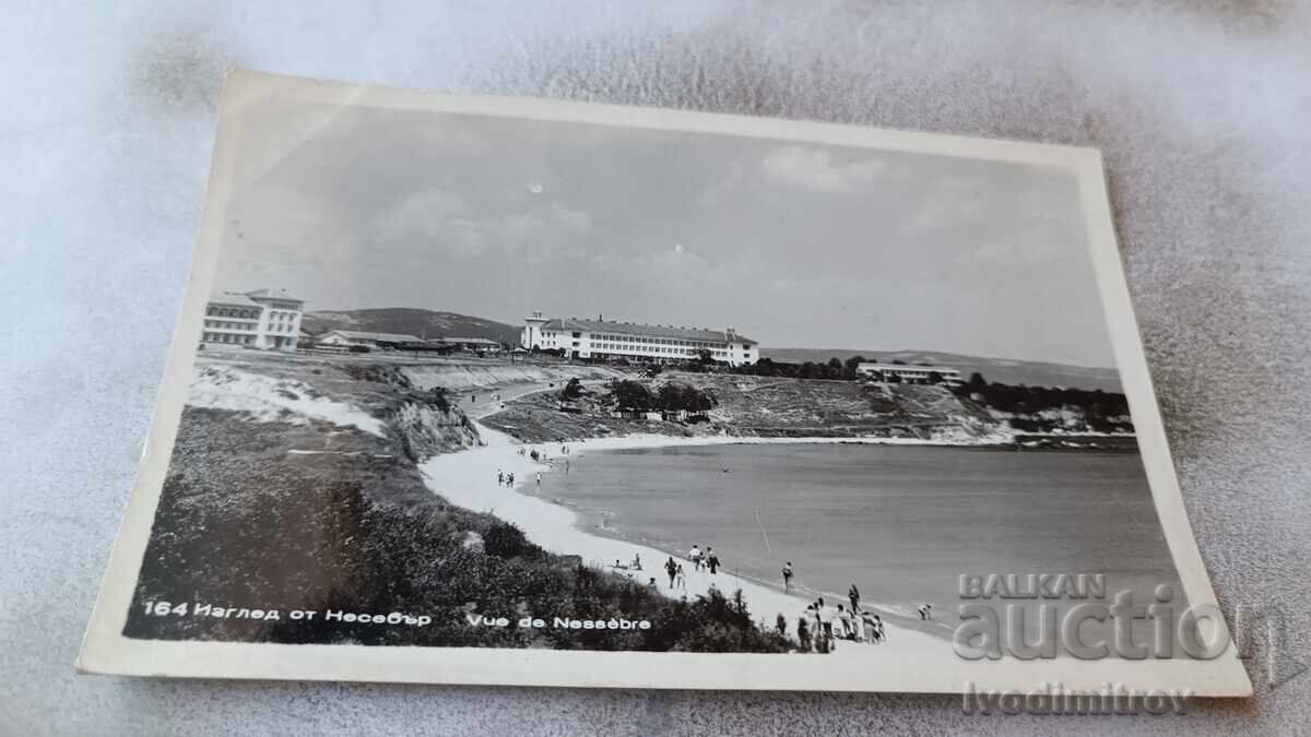 Carte poștală Nessebar View 1960