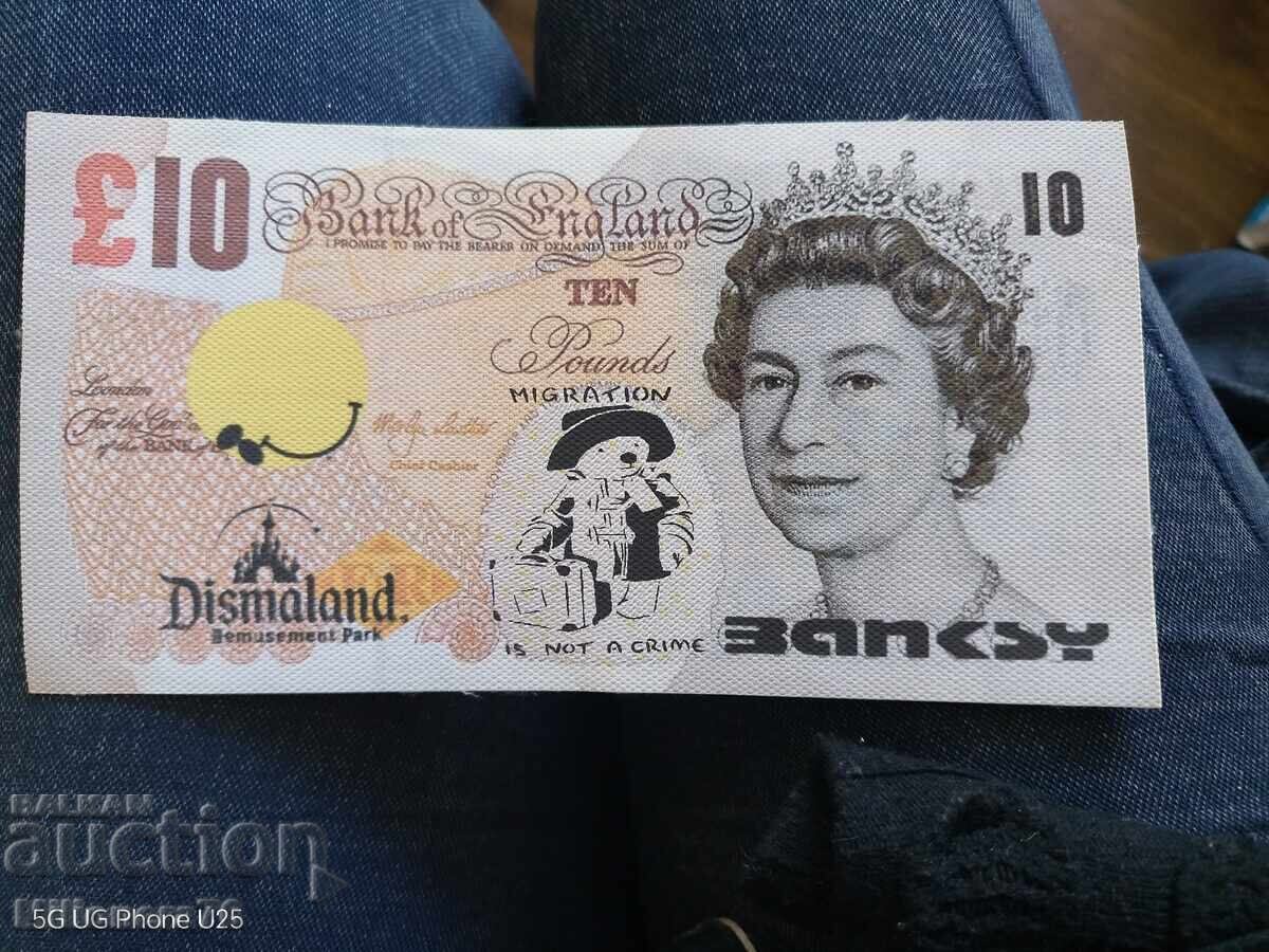 Collectible souvenir banknote: Bansky