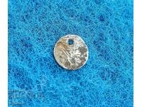 Silver coin for costume