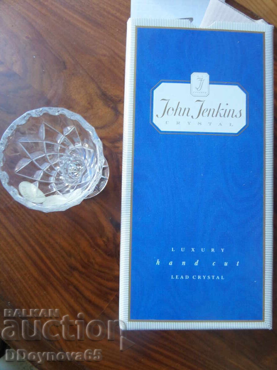Delivery of John Jenkins 24% crystal sherry glass
