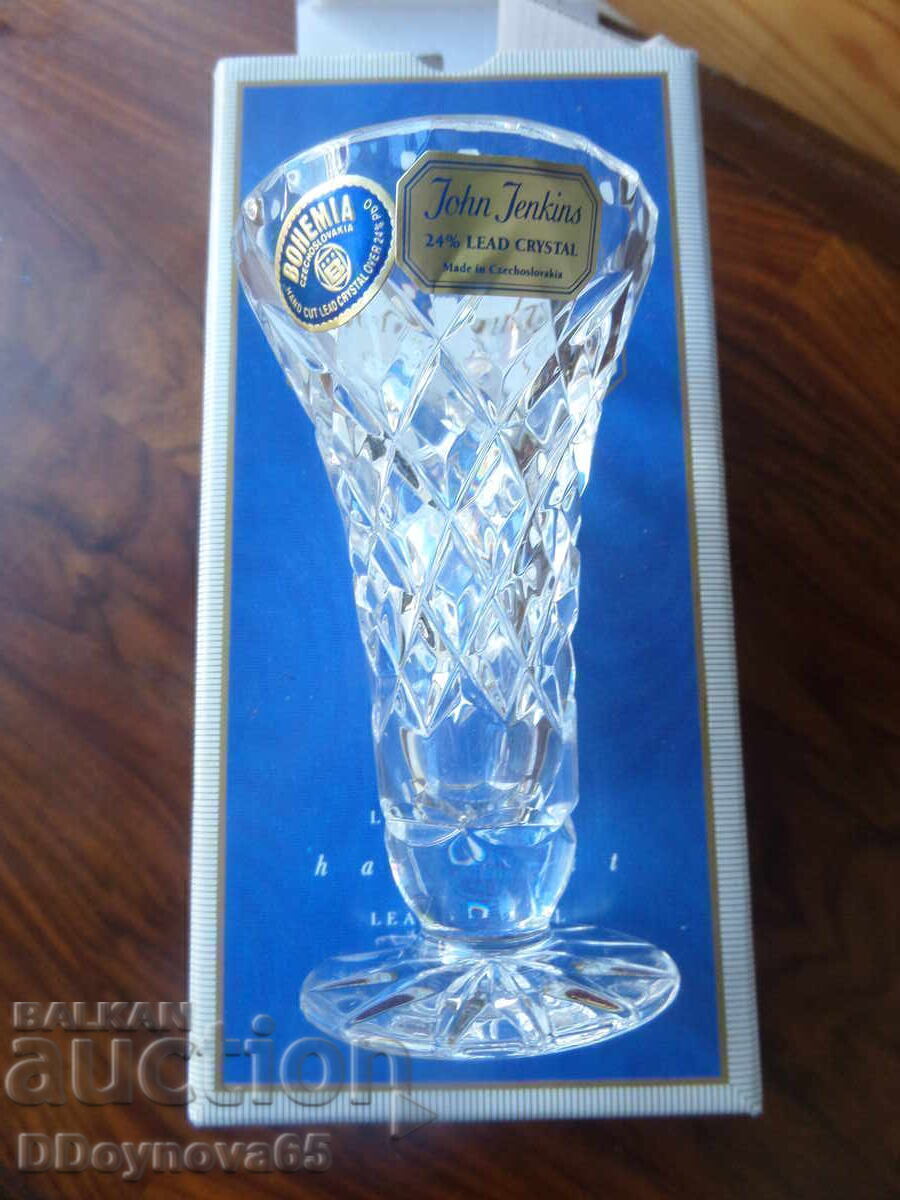 John Jenkins 24% crystal sherry glass - 5