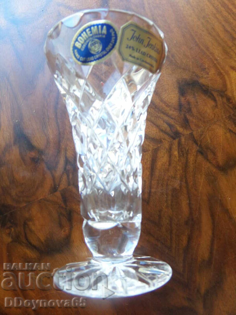 John Jenkins 24% crystal sherry glass John Jenkins 24% crystal sherry glass