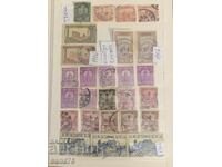 Lot of old stamps, collection from Tunisia-1906 to 1982