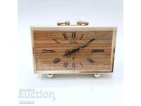 Old Soviet quartz alarm clock Slava (14.1)