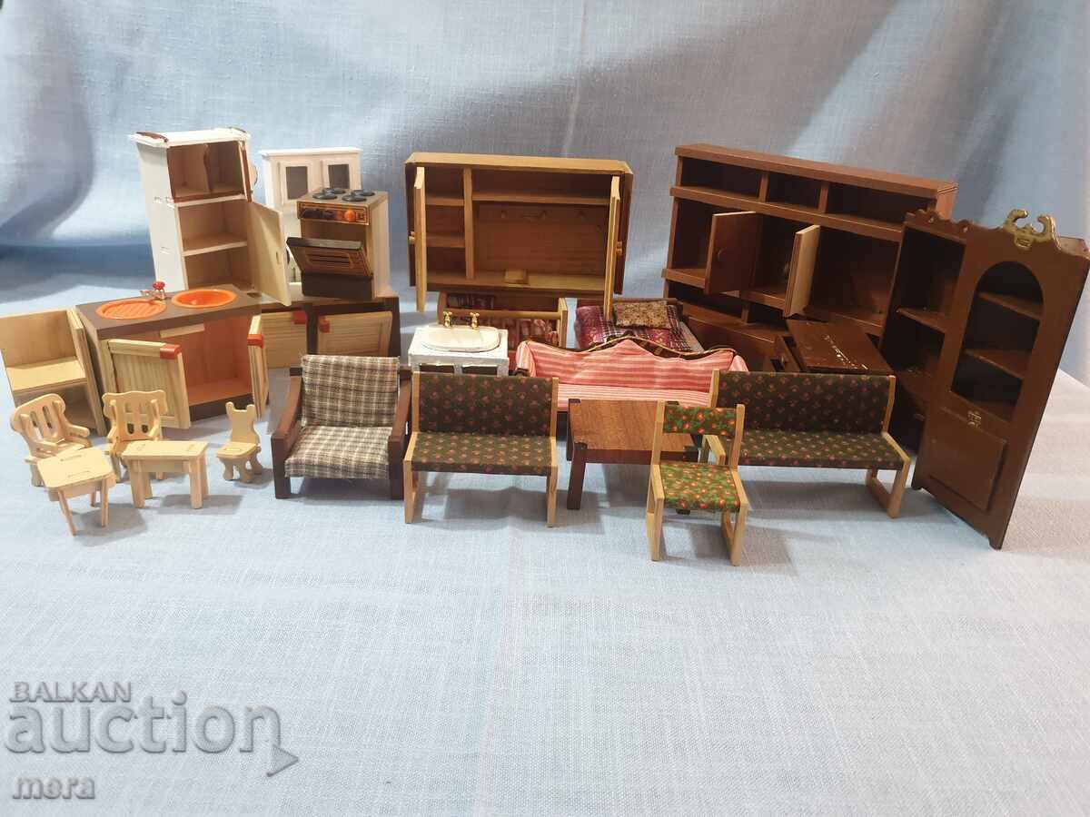 Collectible wooden handmade doll furniture - 5 Collectible wooden handmade doll furniture - 5