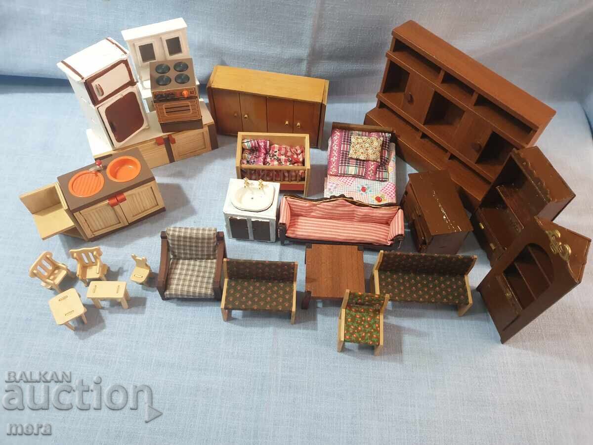 Collectible wooden handmade doll furniture - 6 Collectible wooden handmade doll furniture - 6