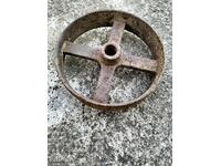 Old iron wheel