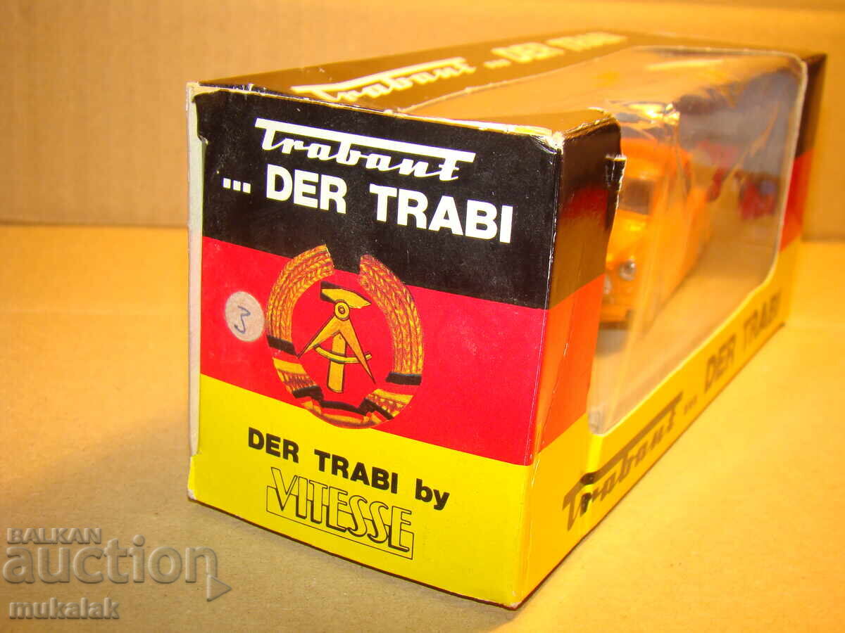1:43 VITESSE TRABANT TRABANT CAR TOY MODEL - 5 1:43 VITESSE TRABANT TRABANT CAR TOY MODEL - 5