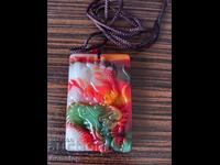 209.25k natural pendant amulet jade dragon