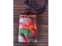 209,25k pandantiv amuletă dragon din jad natural