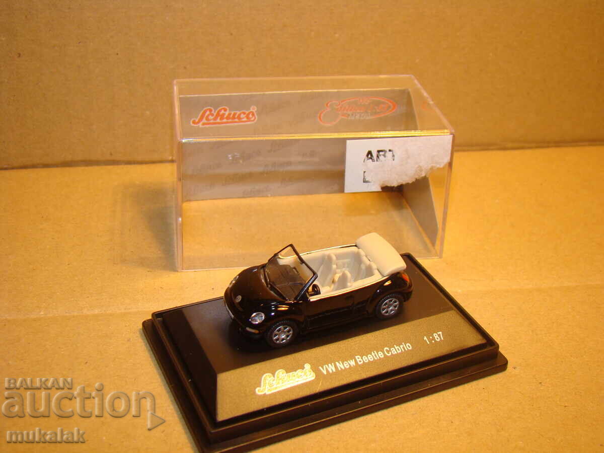 SCHUCO H0 1/87 VW BEETLE MODEL TROLLEY with price 15.00 BGN | € 7.67 SCHUCO H0 1/87 VW BEETLE MODEL TROLLEY with price 15.00 BGN | € 7.67