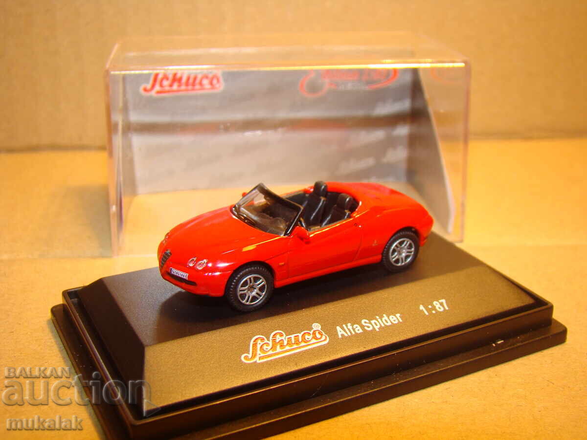 SCHUCO H0 1/87 ALFA ROMEO SPIDER ΜΟΝΤΕΛΟ ΑΥΤΟΚΙΝΗΤΟΥ