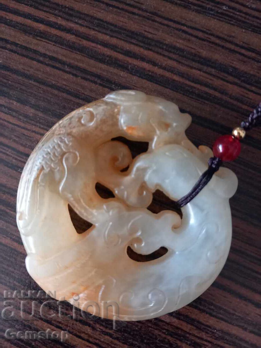 Delivery of 275.15 pcs natural pendant amulet jade dragon Delivery of 275.15 pcs natural pendant amulet jade dragon