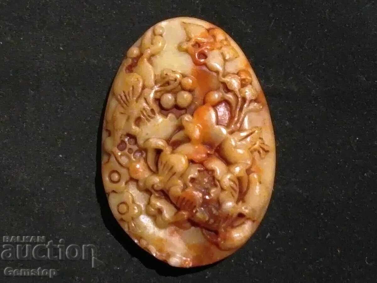 229.55k natural jade amulet butterfly 229.55k natural jade amulet butterfly