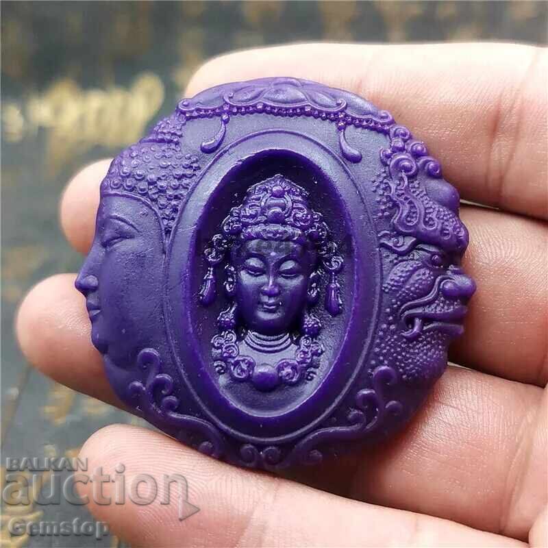 155.00 pcs natural jade Buddha pendant