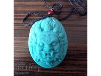 243.30 pcs natural jade pendant Buddhism