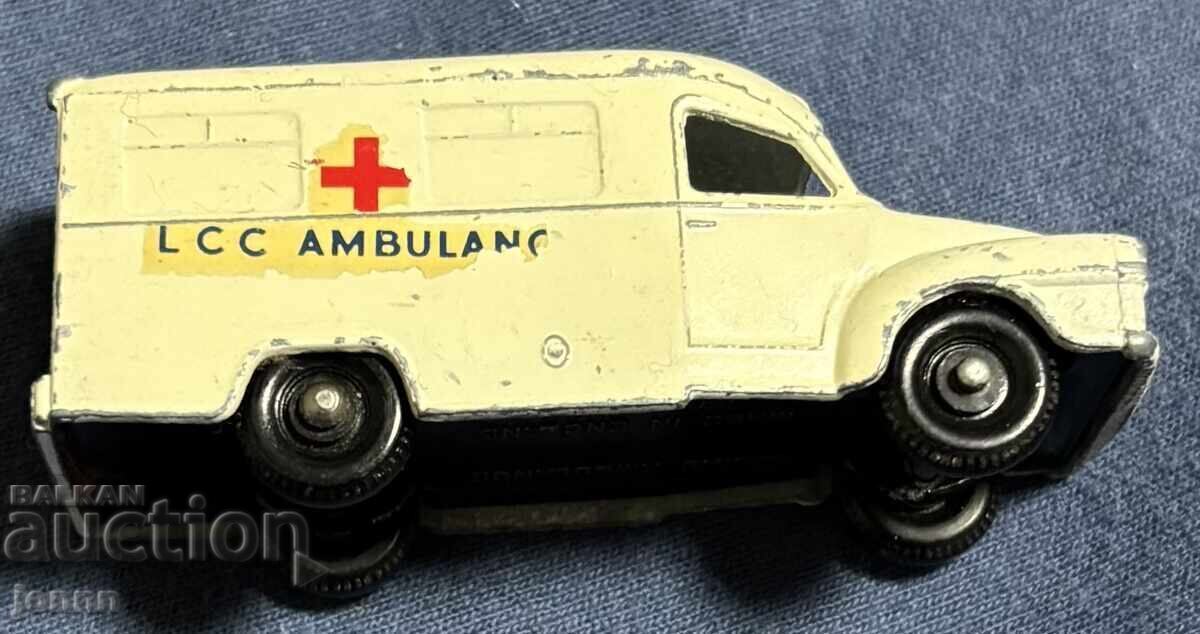 1962 Ambulanța Lesney #14 Lomas. - fabricat in Anglia