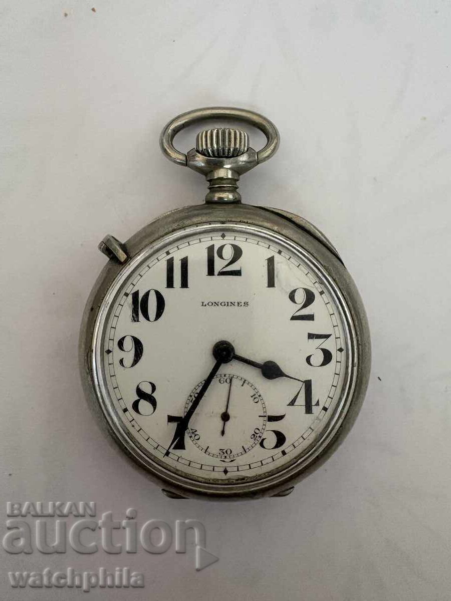 Ρολόι τσέπης Longines cal.20.52, Working.Rare