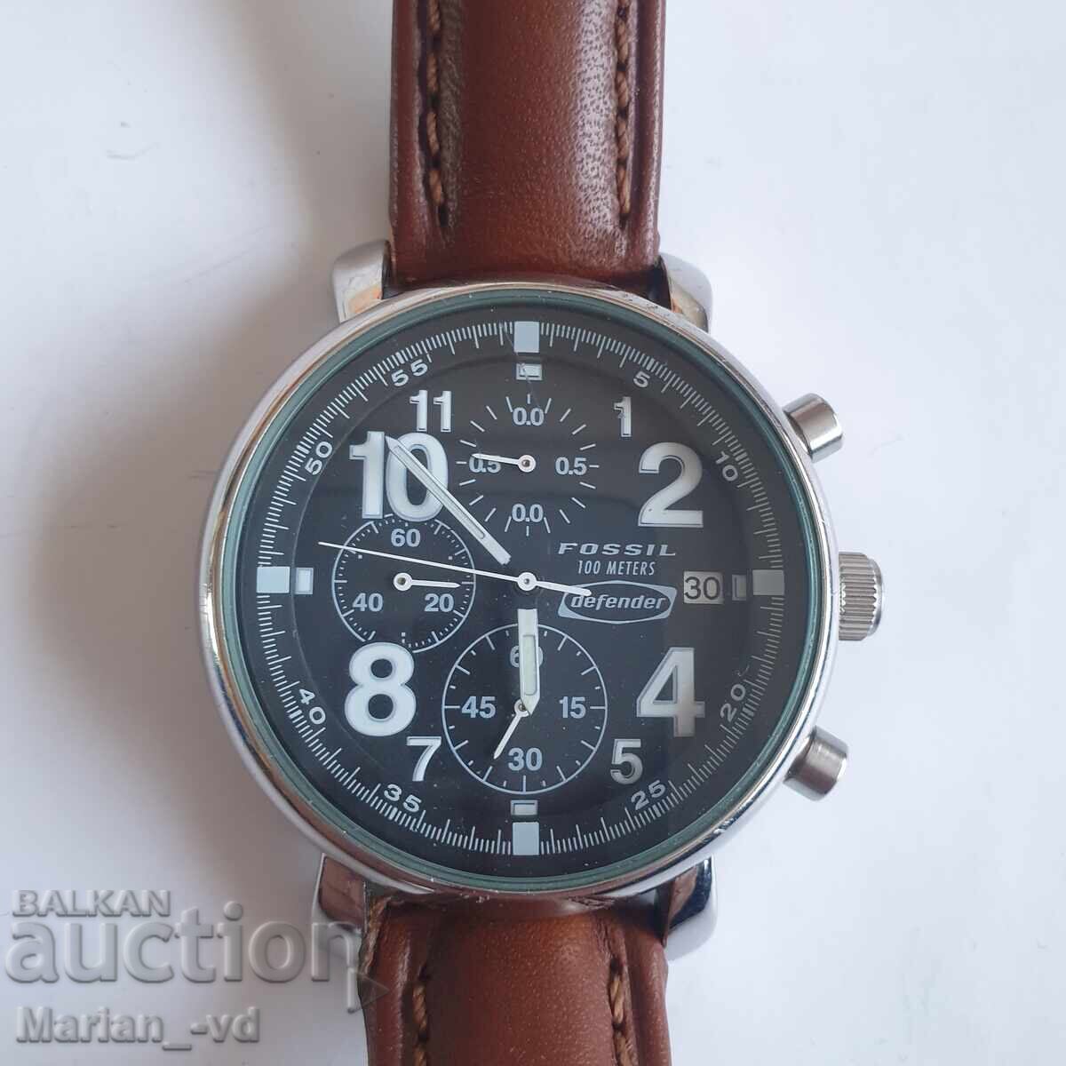 Auction Fossil Defender Chronograph Auction Fossil Defender Chronograph