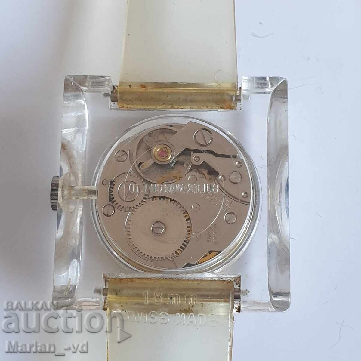 PRATINA Swiss retro transparent acrylic watch - 5 PRATINA Swiss retro transparent acrylic watch - 5