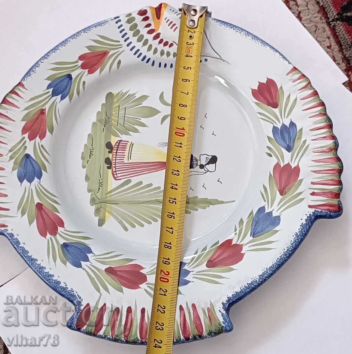 Ceramic fish-shaped plate - 5 Ceramic fish-shaped plate - 5