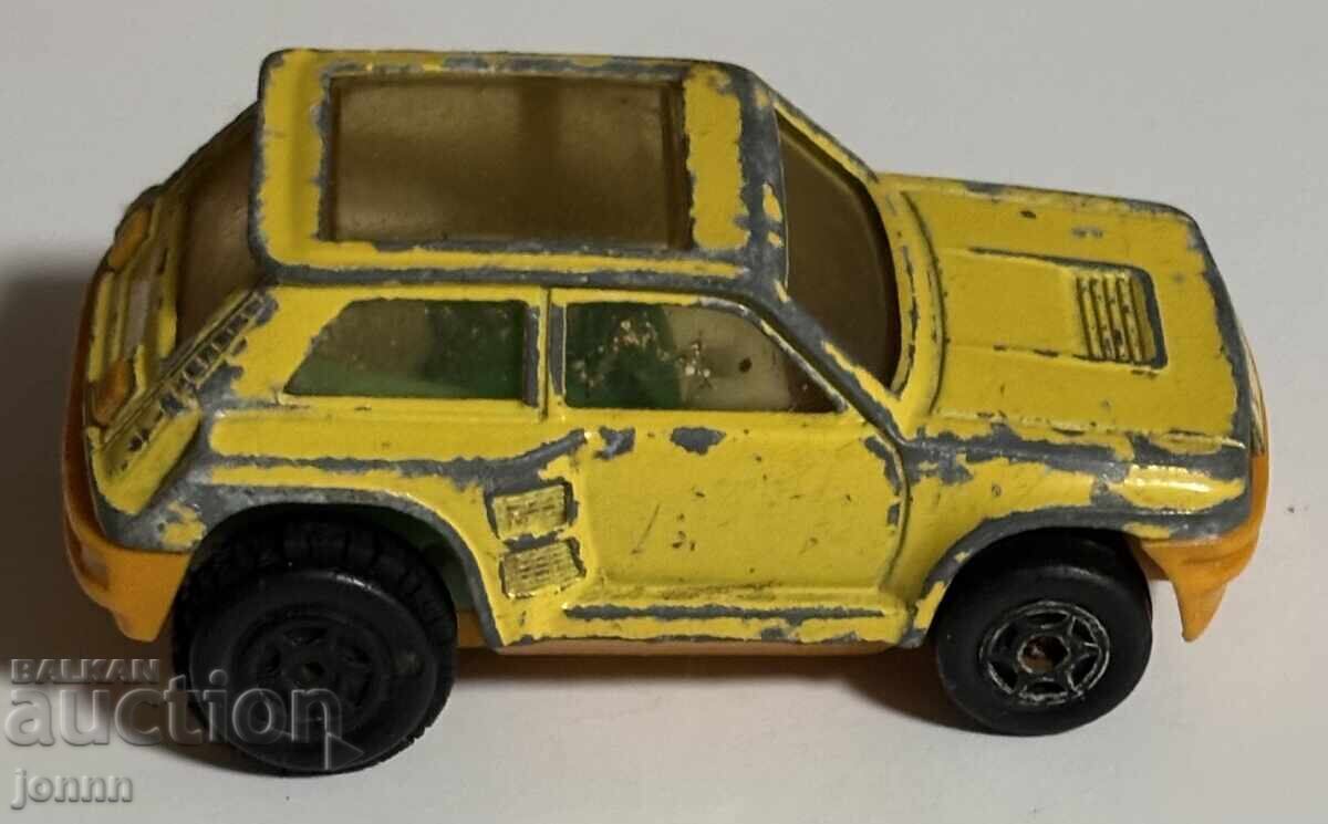 REANULT 5 “MAJORETTE MOTOR” Scara aprox: 1:64 1985.