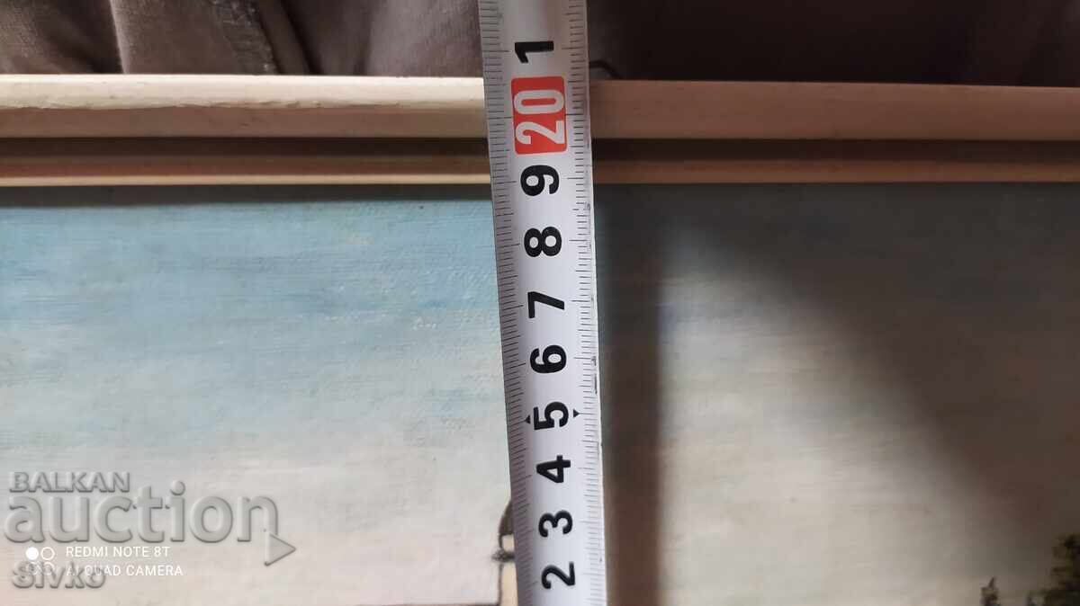 Auction Painting oil cardboard history certificate artist's signature Auction Painting oil cardboard history certificate artist's signature