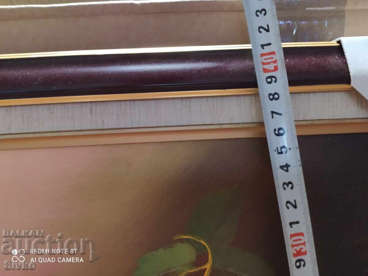 Auction Painting oil canvas fruit and wine Auction Painting oil canvas fruit and wine