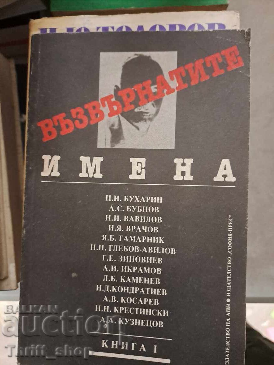 Възвърнатите имена