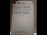 Letters Thomas Mann Book One