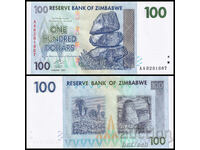 ❤️ ⭐ Zimbabwe 2007 100 USD UNC Nou ⭐ ❤️