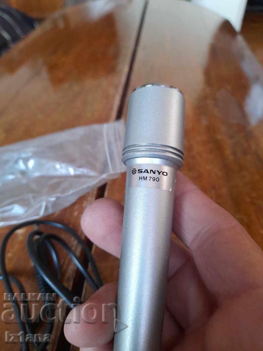 Auction Old SANYO microphone Auction Old SANYO microphone