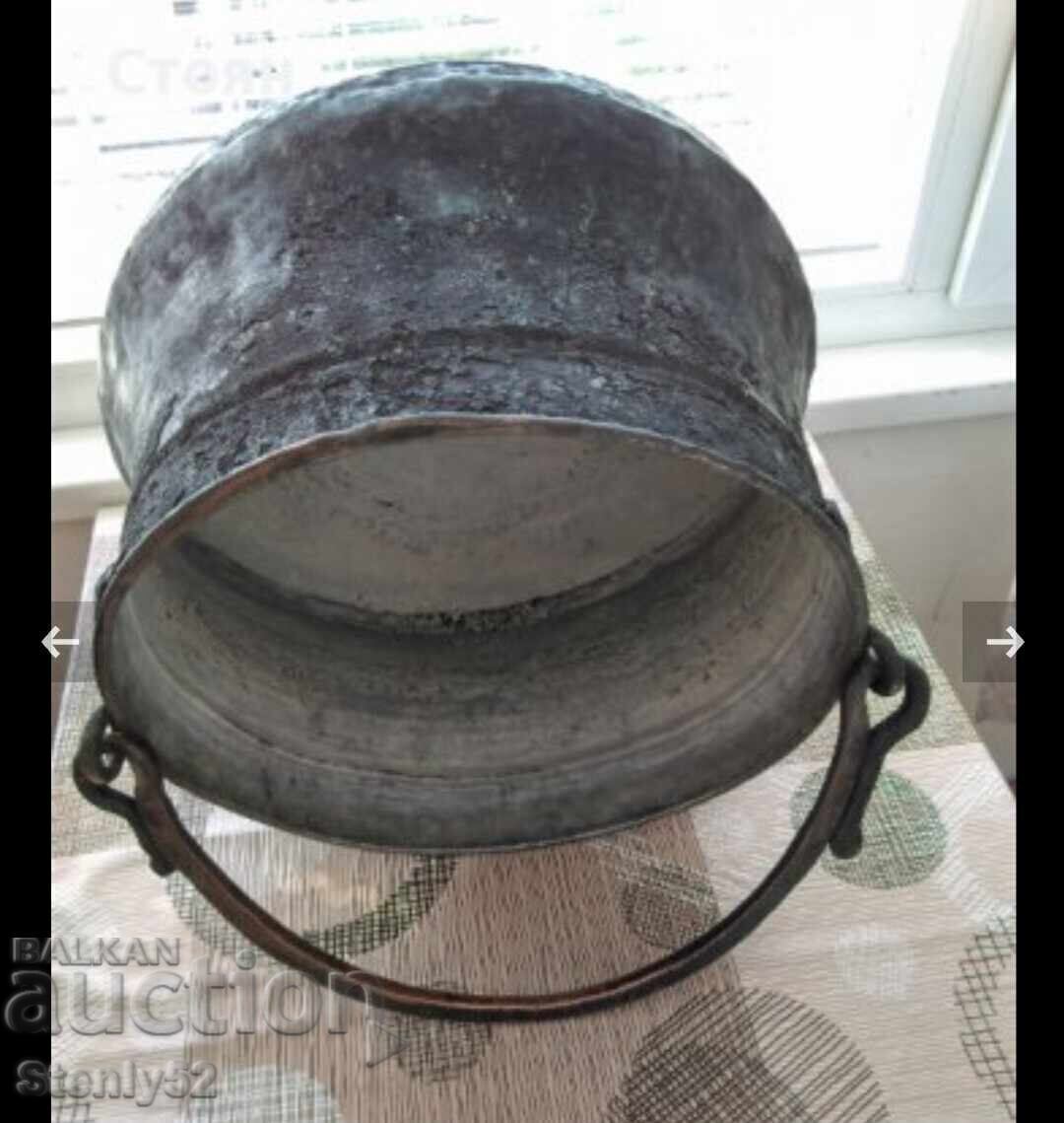 Licitație Cazan mare din cupru-20 l. Licitație Cazan mare din cupru-20 l.