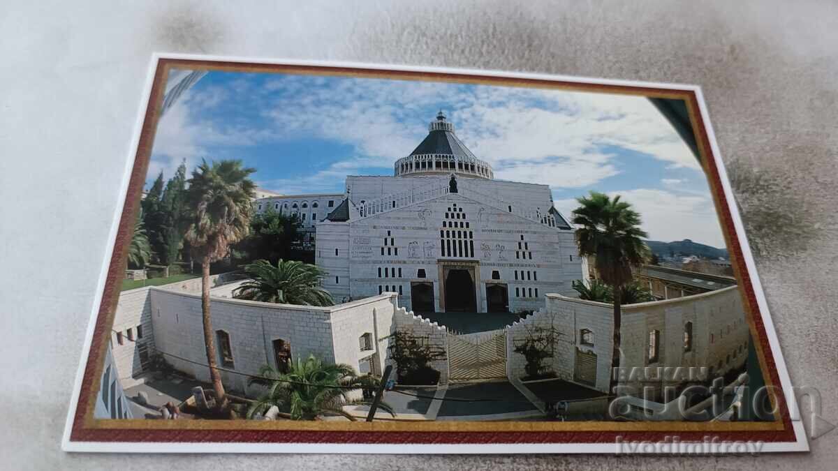 Postcard Nazareth The Basilica of the Annunciation