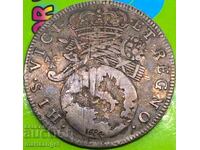 20 grains Tari 1684 Italy Kingdom of Naples Carlo II silver