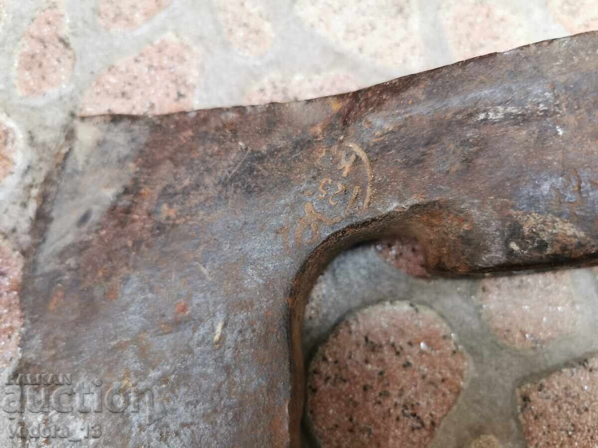 old axe with price 35.00 BGN | € 17.90 old axe with price 35.00 BGN | € 17.90