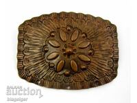 Old copper brooch-Jewelry-Decoration