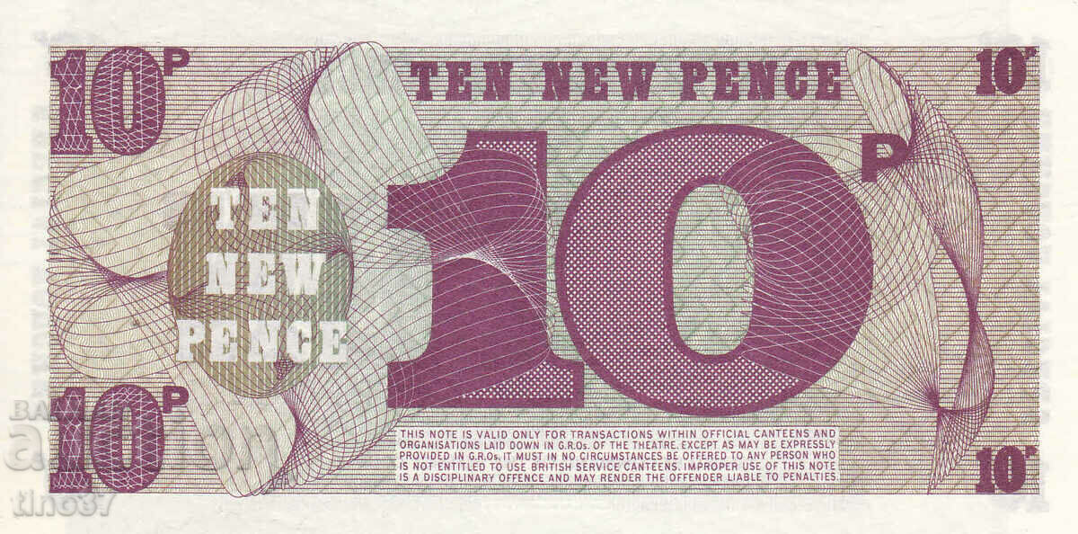 Auction tino37- GREAT BRITAIN /B.A.F. 6th / - 10 PENCE - 1972- UNC Auction tino37- GREAT BRITAIN /B.A.F. 6th / - 10 PENCE - 1972- UNC