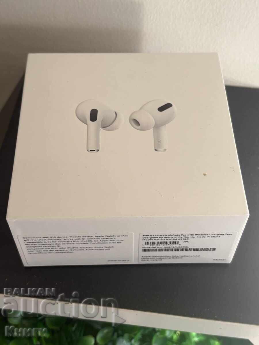 Apple AirPods Pro headphones with Wireless Charging Case