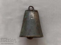 Rare very old bell with a top hat type bell