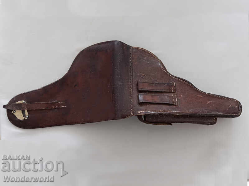 Delivery of Holster for Luger P08 Luger Imperial officer's beautifully preserved Delivery of Holster for Luger P08 Luger Imperial officer's beautifully preserved