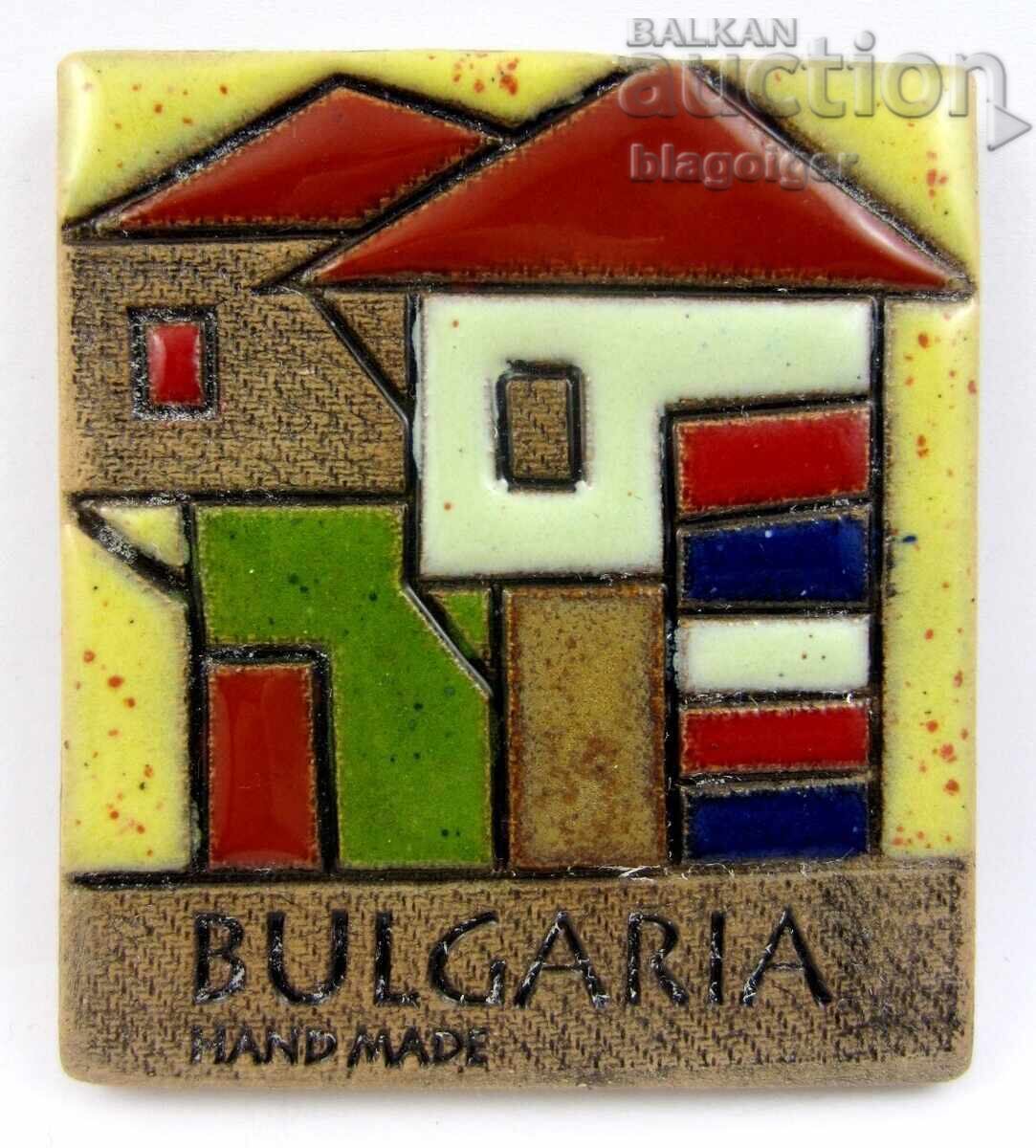 Bulgaria-Author's Ceramics-Handmade-Magnet-Souvenir