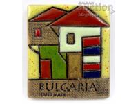 Bulgaria-Ceramica de autor-Magnet-Handmade-Suvenir