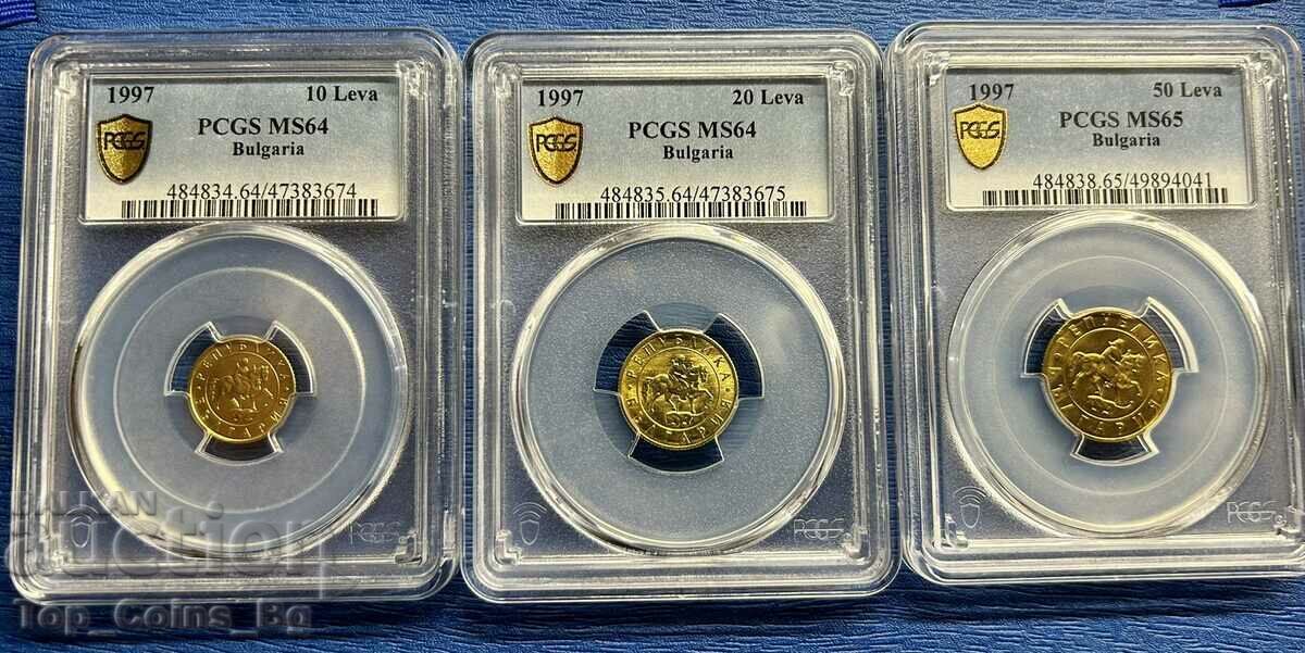 SET complet MS High 1997, CERTIFICAT PCGS