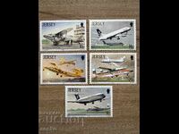 Jersey - 50 de ani Aeroportul Jersey (1987) MNH