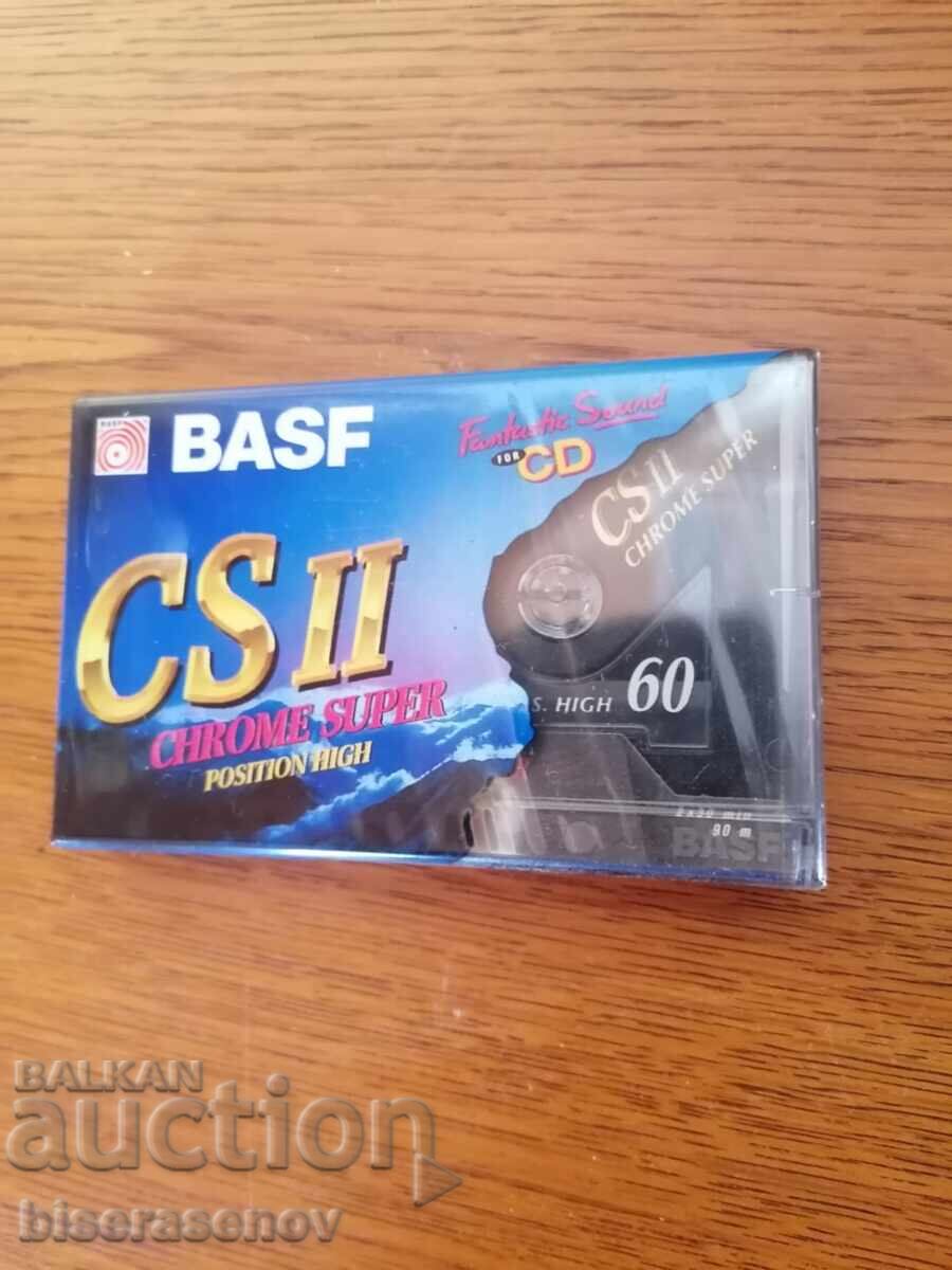 New audio cassette BASF CS II CHROME SUPER POSITION HIGH